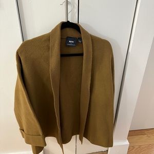 Maeve Oversized Coat by Anthropologie in Camel